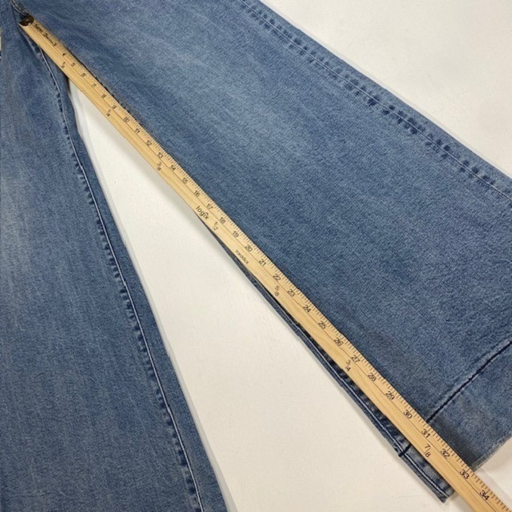 Hidden Jeans The Happi High Rise Trouser Flare Medium Dark Denim 29 HD3322CF-MD - Picture 9 of 12